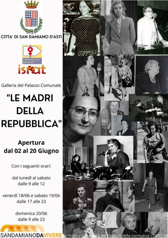 mostra le madri della repubblica san damiano