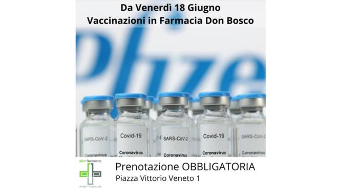 vaccinazioni  covid farmacia don bosco