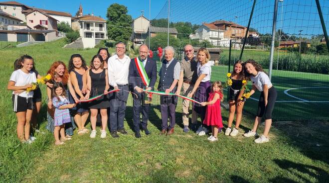 Inaugurazione campi valleandona