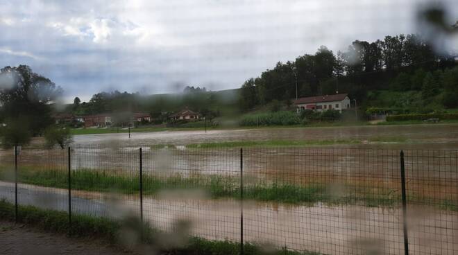 Nubifragio a San Damiano d'Asti 27072021