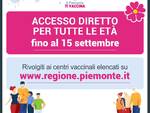 Accesso diretto vaccino Piemonte 