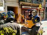 fuga di gas in via cavour