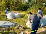 Intervento di pulizia dell'Associazione Volontari Protezione Civile Città di Asti