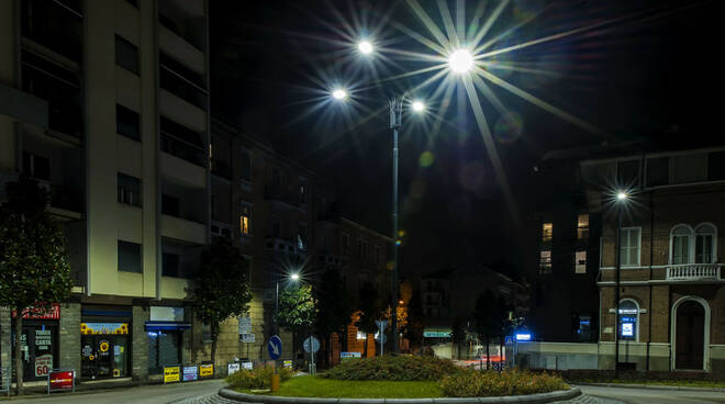 piazza vittorio veneto notturna foto asp