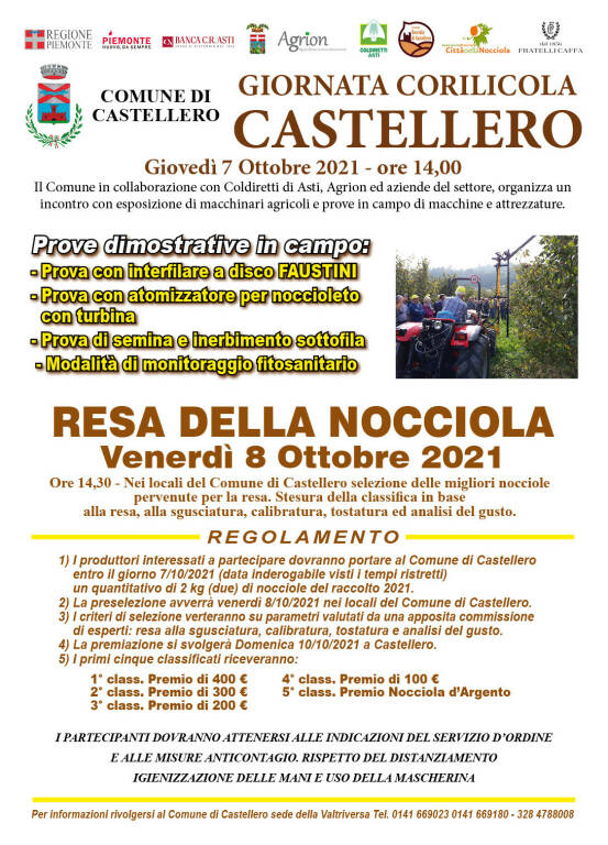 Fiera della Nocciola a Castellero d\'Asti