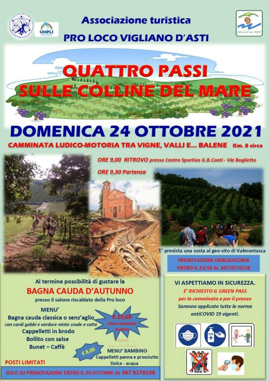 eventi vigliano 23/24 ottobre 2021