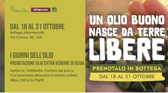 giorni olio rava fava ottobre 2021