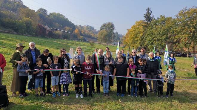 inaugurazione parco fruttuoso corso alba