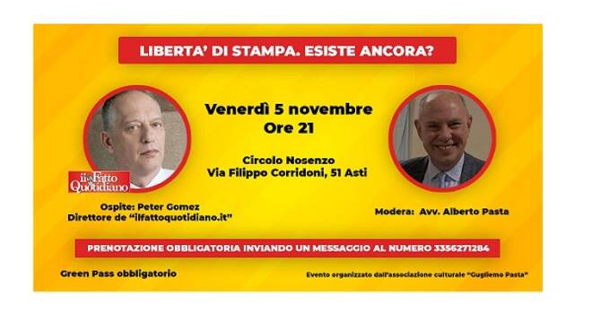 incontro peter gomez