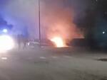 Auto incendiate quartiere San Fedele Asti