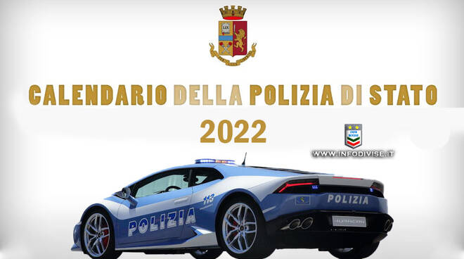 calendario polizia 2022