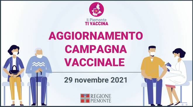 campagna vaccinale piemonte aggiornamento 29112021