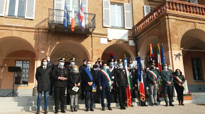 Commemorazione M.A.V.M APP Vincenzo Terzano Castelnuovo Belbo