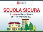 monitoraggio scuole piemonte 8-14 novembre 2021