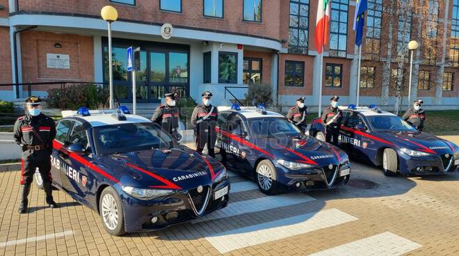 nuove autoradio carabinieri asti 