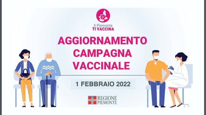 aggiornamento campagna vaccinale piemonte 01022022