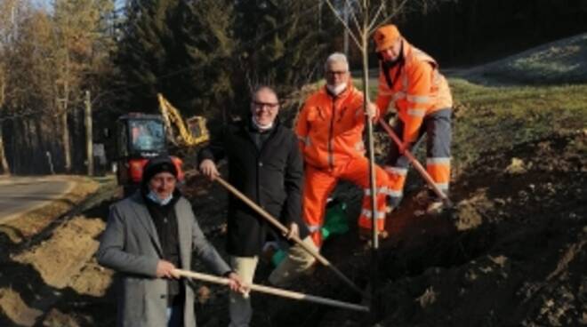 iniziativa “Un albero per ogni neonato” costigliole d'asti