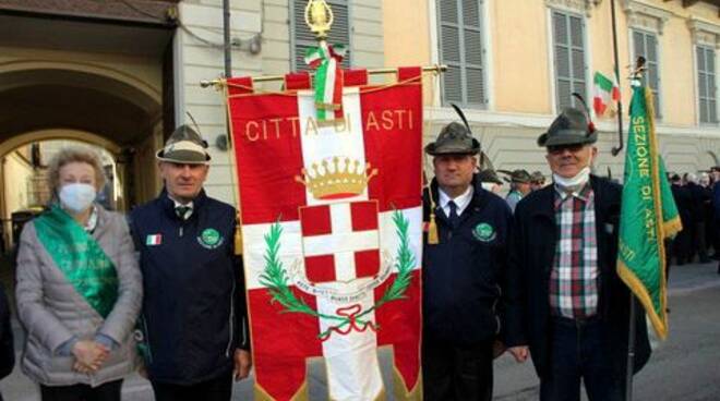 alpini montechiaro a centenario sezione Asti