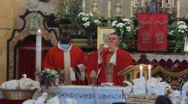 La visita di monsignor Sacchi, vescovo di Casale, a Brozolo