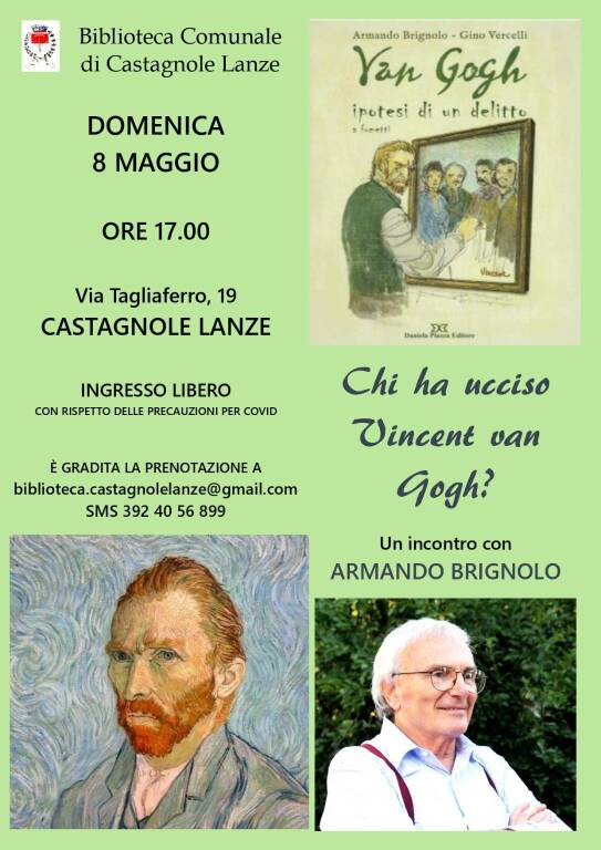 locandina van gogh castagnole lanze