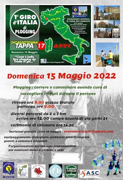 plogging giro italia