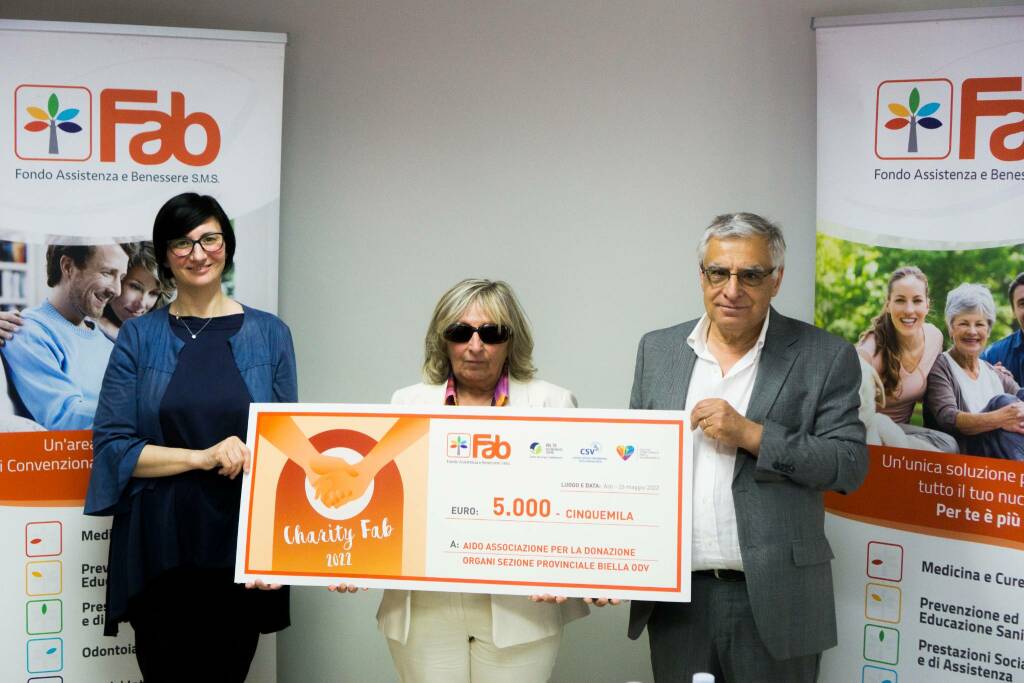 Bando Charity Fab premiazione vincitori 2022