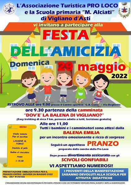 festa amicizia vigliano