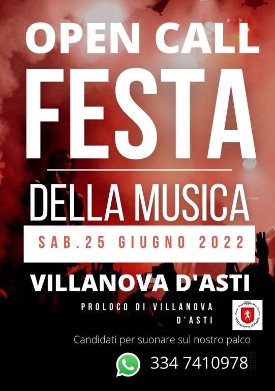 festa della musica villanova