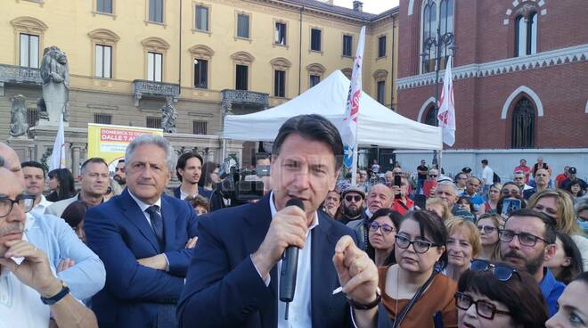 Giuseppe Conte ad Asti