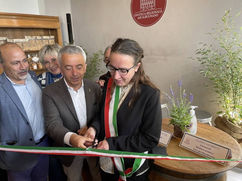 Inaugurazione Enoteca regionale Albugnano