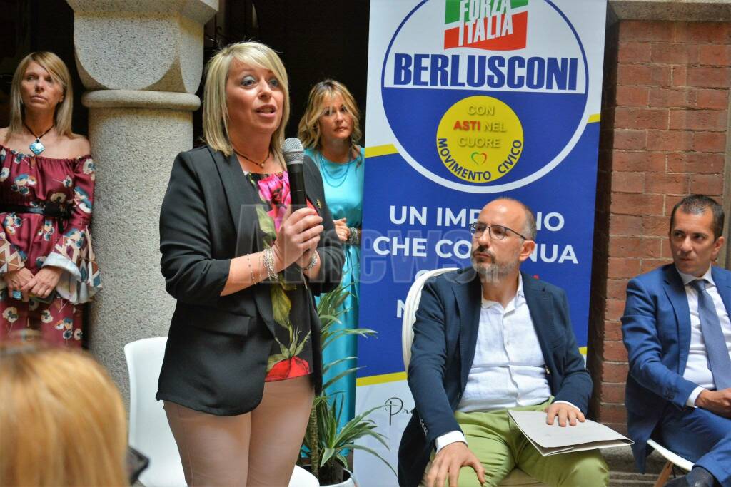 Presentazione Lista Forza Italia e Movimento Civico Astigiano foto Vittorio Penna