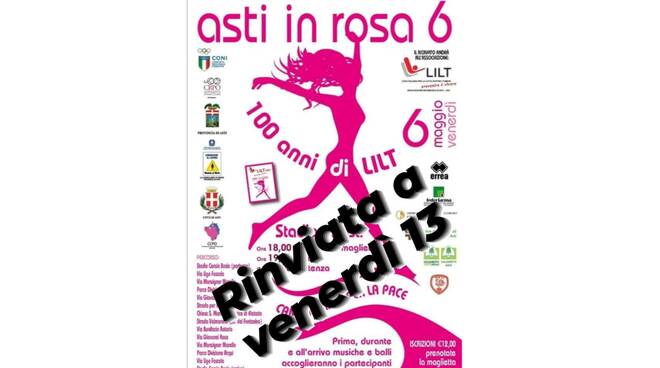 rinvio asti in rosa