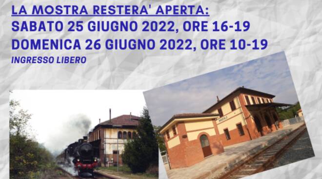 Brozolo, due giorni di mostra alla rinnovata stazione ferroviaria per la Chivasso-Asti