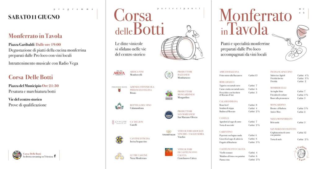 locandina corsa delle botti 2022