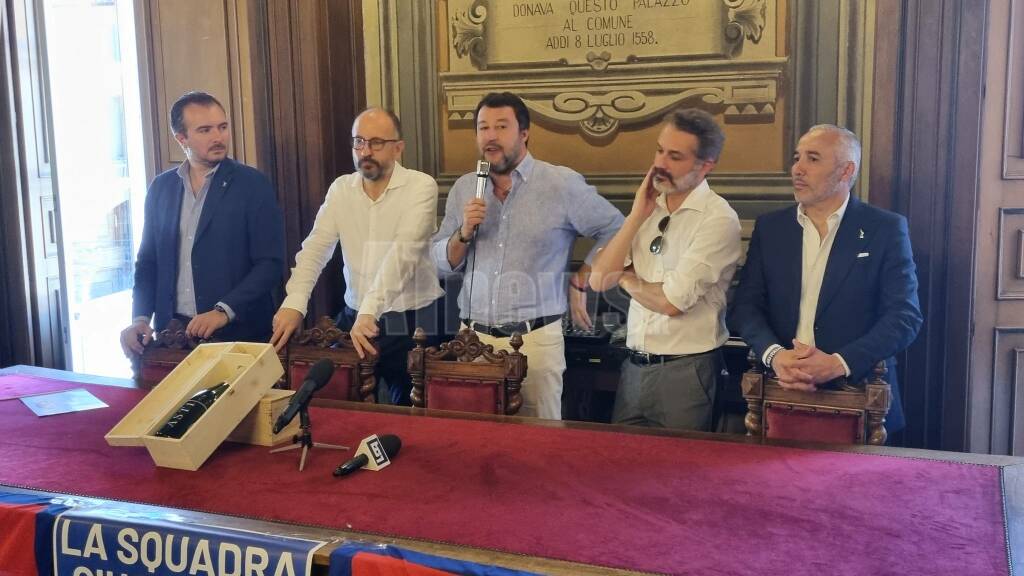 Matteo Salvini ad Asti