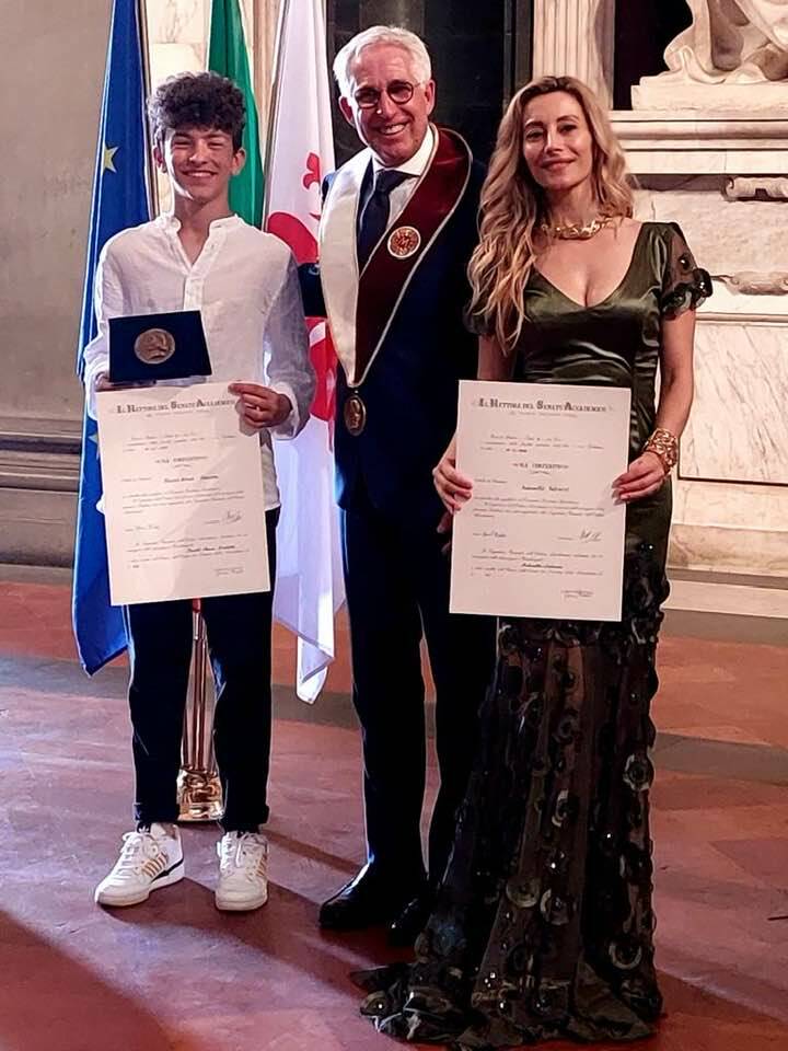 Medaglia Laurenziana a nicolà varlotta istituto penna