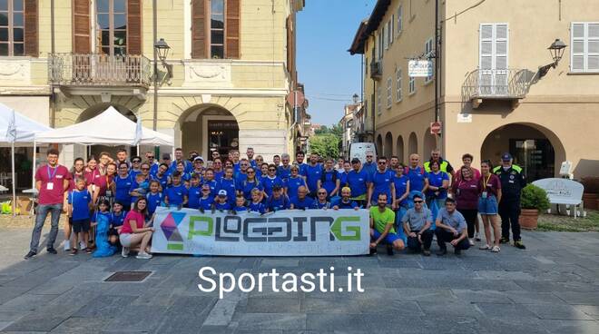 Plogging a San Damiano d'Asti 