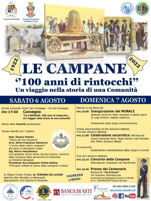 100 anni campane fontanile