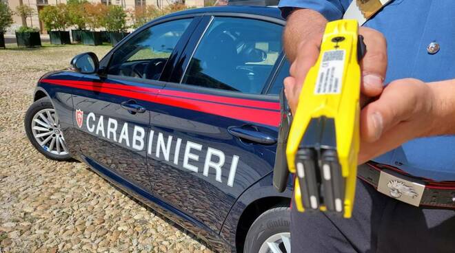 carabinieri asti uso taser