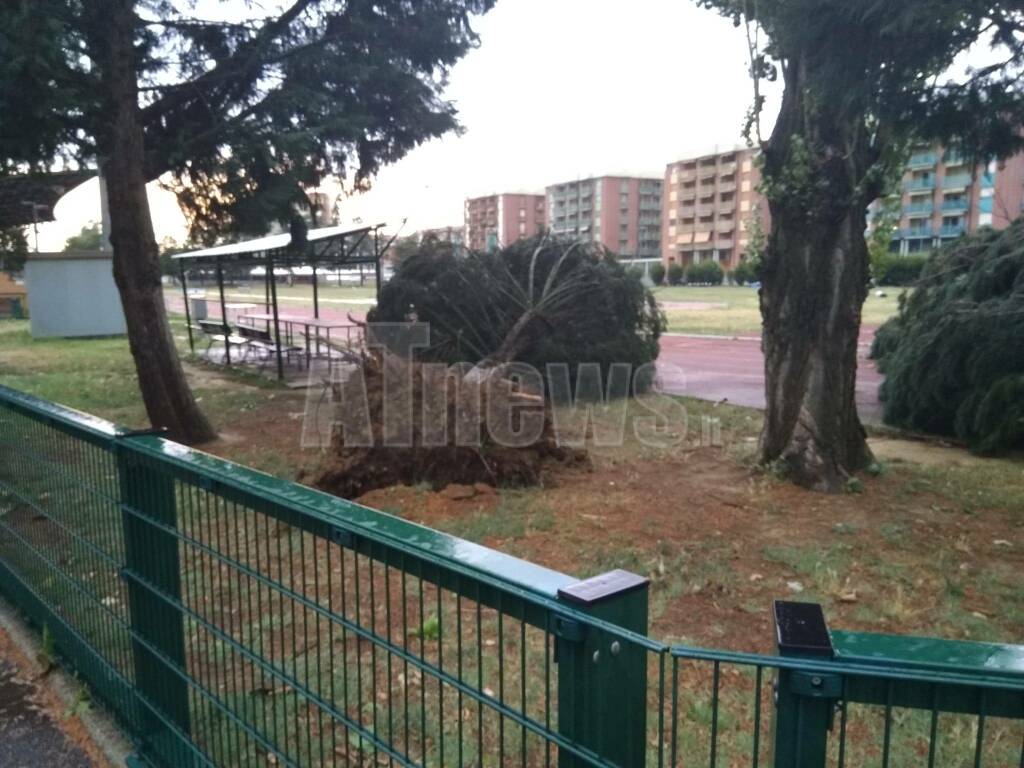 maltempo asti pista di atletica