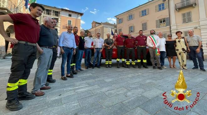 nuovo automezzo vigili del fuoco nizza monferrato