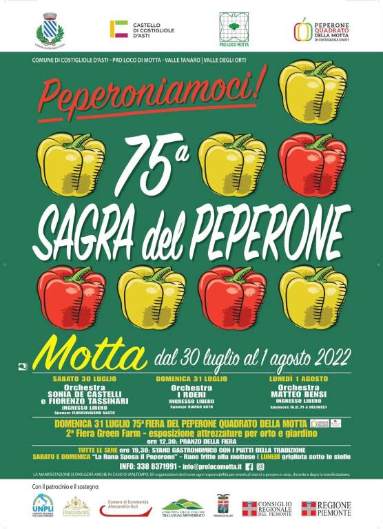 sagra del peperone 2022