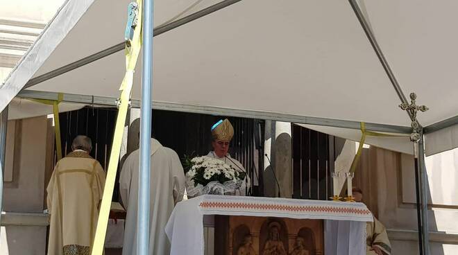 Crea, il Vescovo di Casale celebra la Messa dell\'Assunta