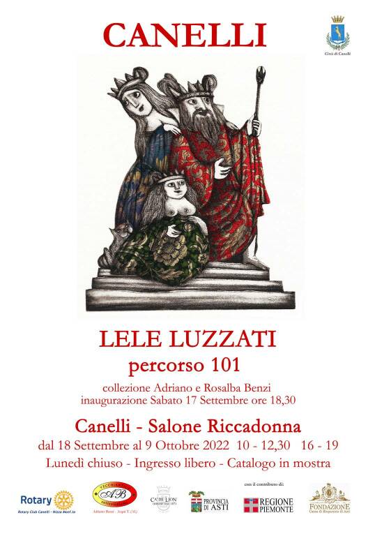 lele luzzati mostra canelli