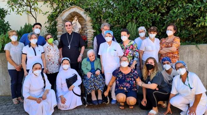 visita cardinale lajolo RSA castiglione tinella