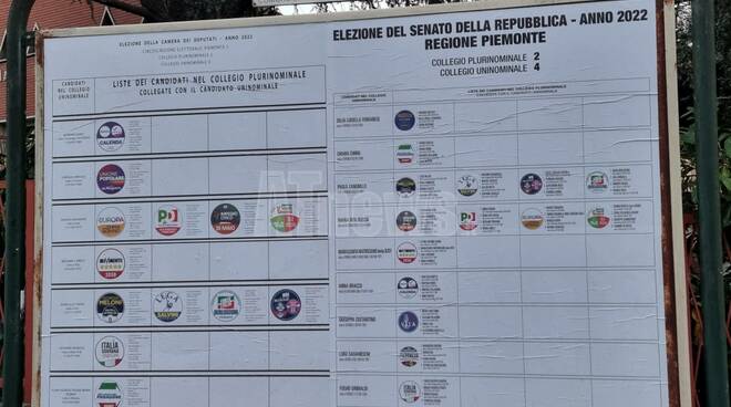 Liste elettorali politiche 2022