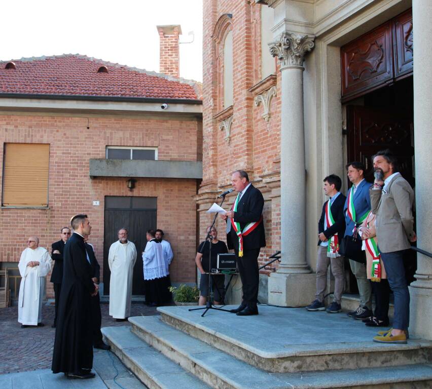 il benvenuto della comunità di Montechiaro, Cortanze, Cunico e Piea al nuovo parroco don Emanuele Baviera