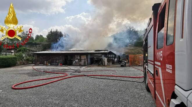 incendio calliano