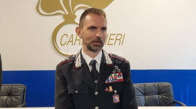 Tenente Colonnello Paolo Lando e Ufficiali cc