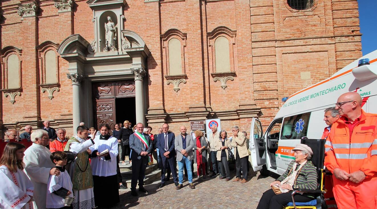 donazione ambulanza montechiaro 